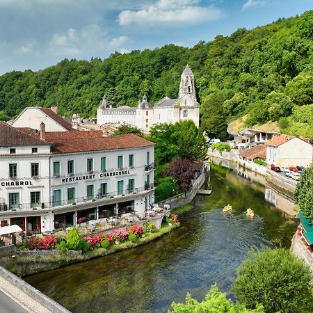 Hotel Restaurant Charbonnel Brantome Bagian luar foto