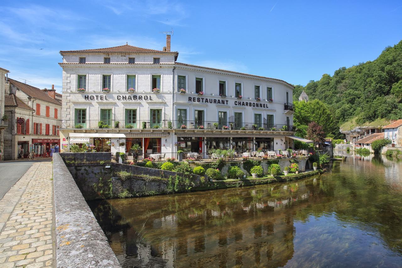 Hotel Restaurant Charbonnel Brantome Bagian luar foto